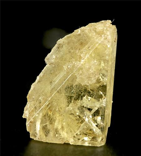 Leucophanite-single-crystal